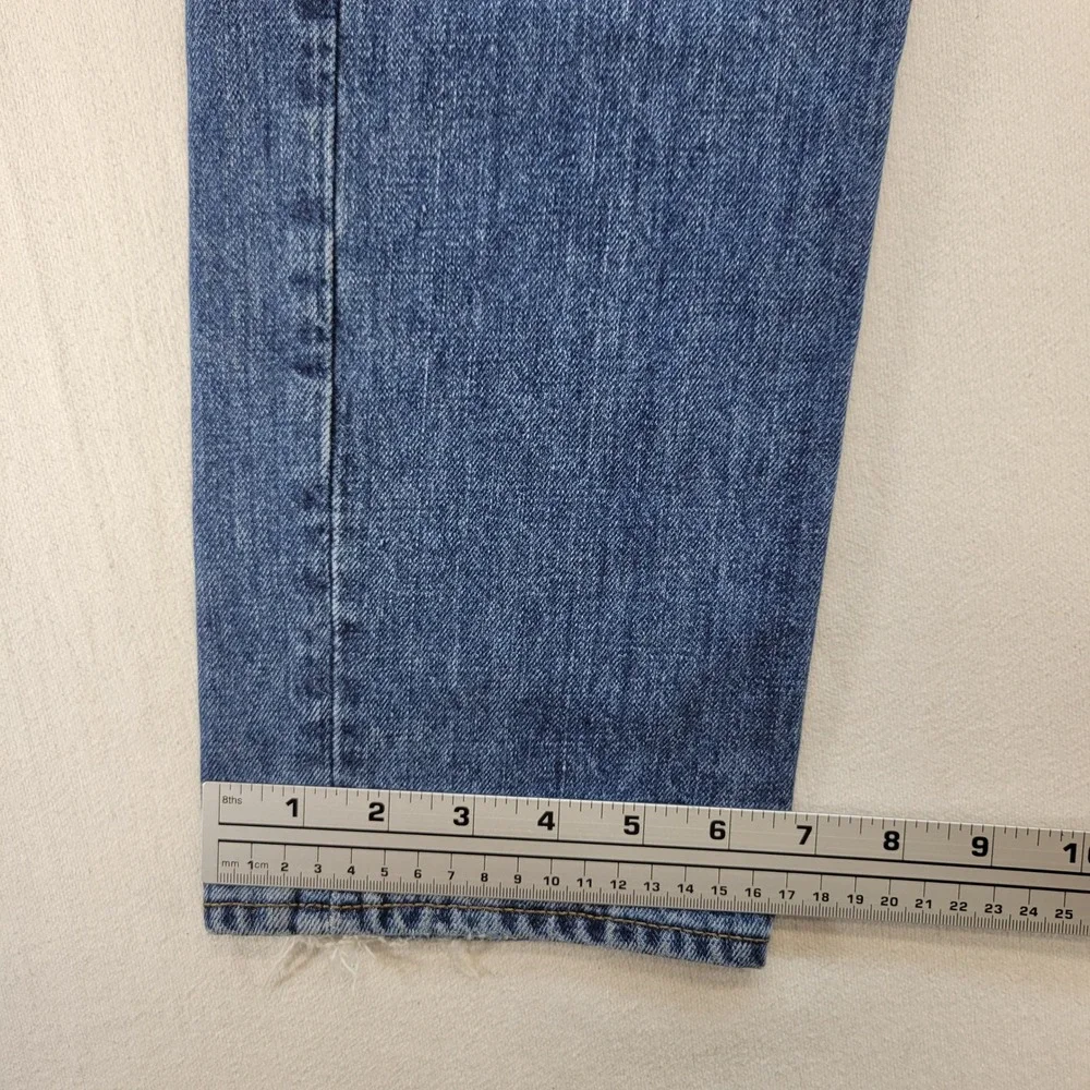 J.Crew 484 Slim Fit Jeans Mens 31x32 Blue Medium Wash Tapered Leg 100% Cotton